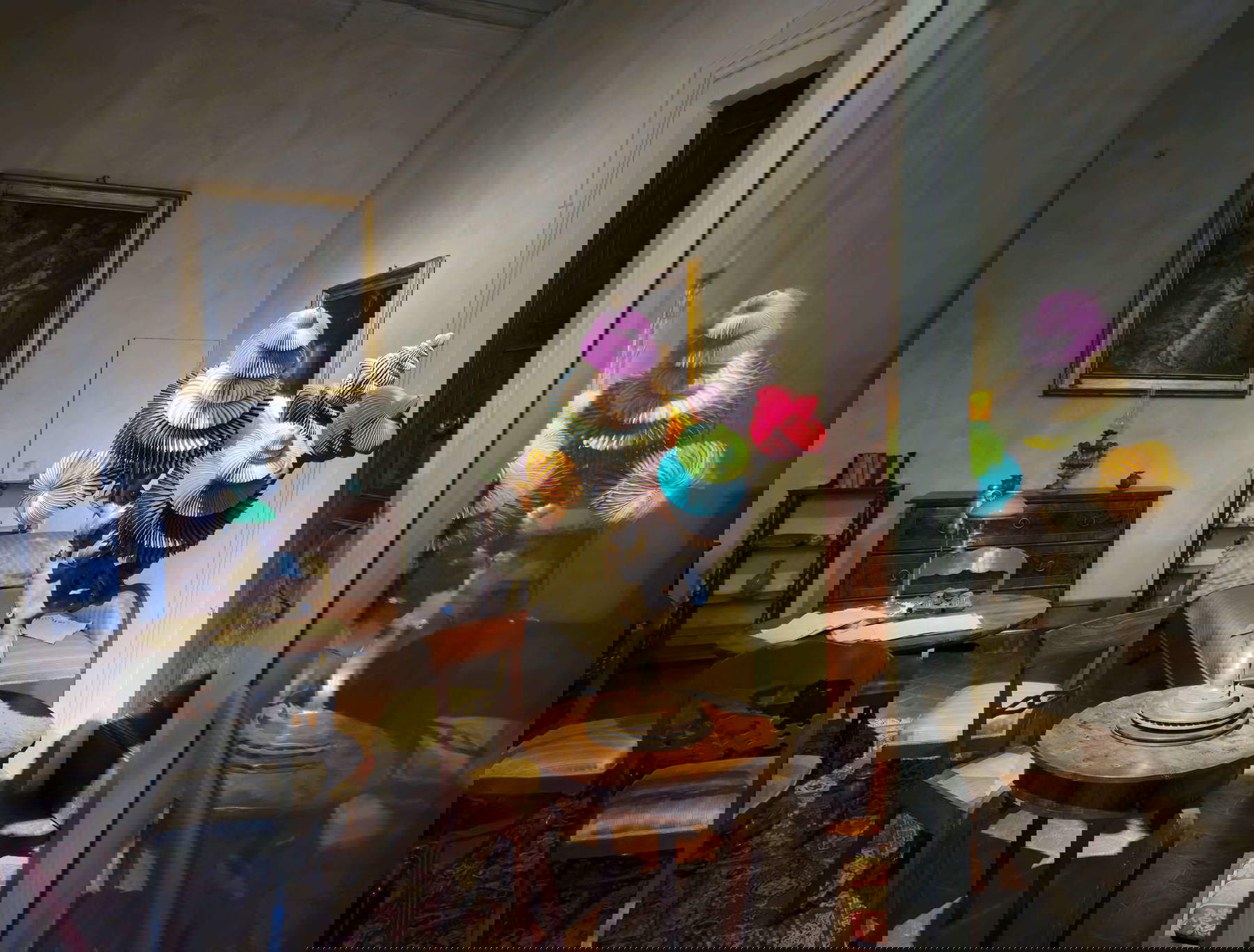 Allestimenti della mostra Keita Miyazaki. The Garden of Vanities