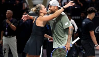 Tennis, Kyrgios vince la 'Battaglia dei sessi': Sabalenka sconfitta in due set