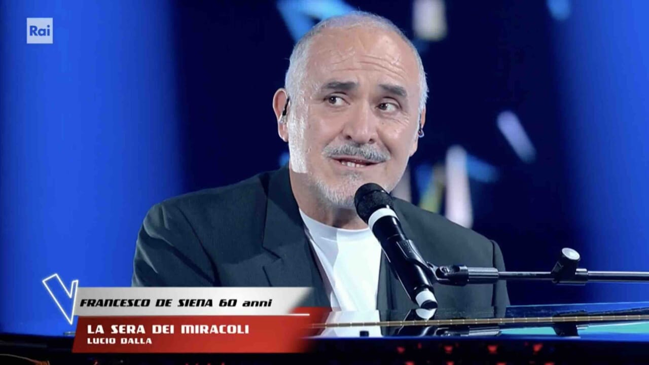 Francesco De Siena a The Voice Senior