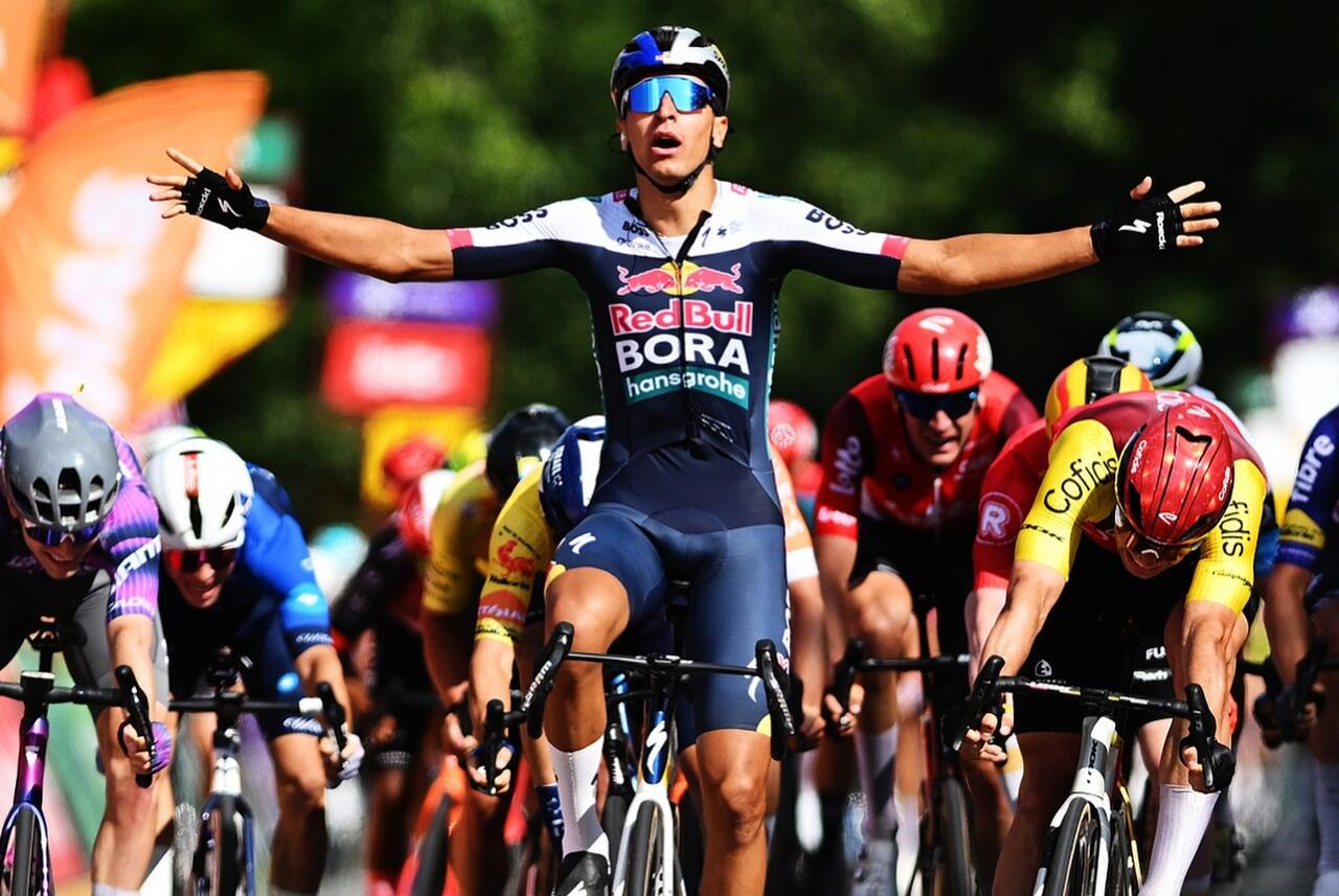 Davide Donati vince la 3ª tappa del Tour de Wallonie © Red Bull-BORA-hansgrohe/Gettysport