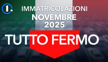 Le auto più vendute d'Italia a novembre 2025: la classifica