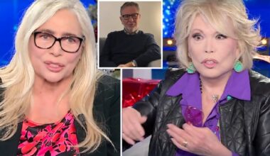 Amanda Lear, la frecciata a Fabio Fazio (che spiazza Mara Venier)