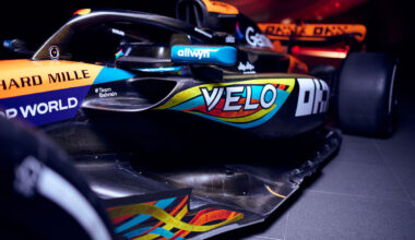 La livrea della McLaren ad Abu Dhabi