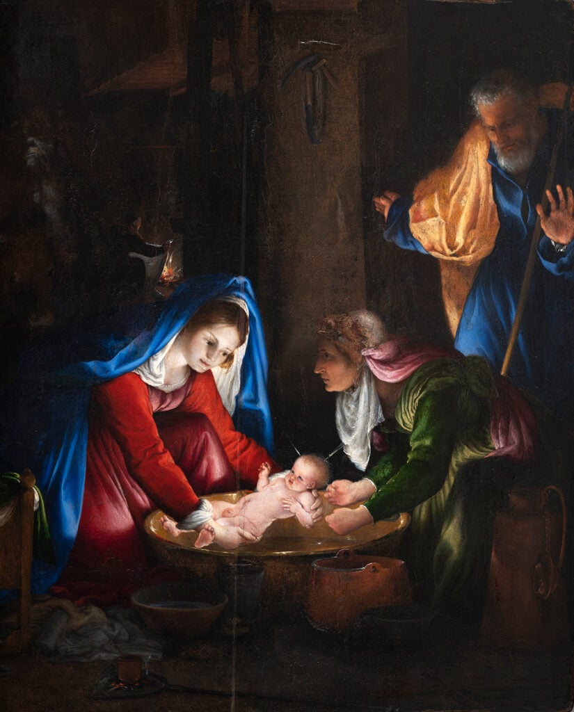 Lorenzo Lotto, Natività, Siena, Pinacoteca Nazionale