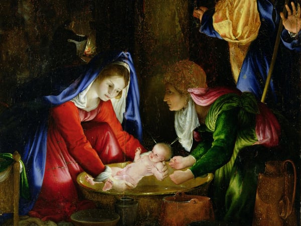 Lorenzo Lotto, Natività, Siena, Pinacoteca Nazionale