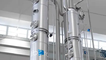 Macchinario perla dealcolazione realizzato da Omnia Technologies