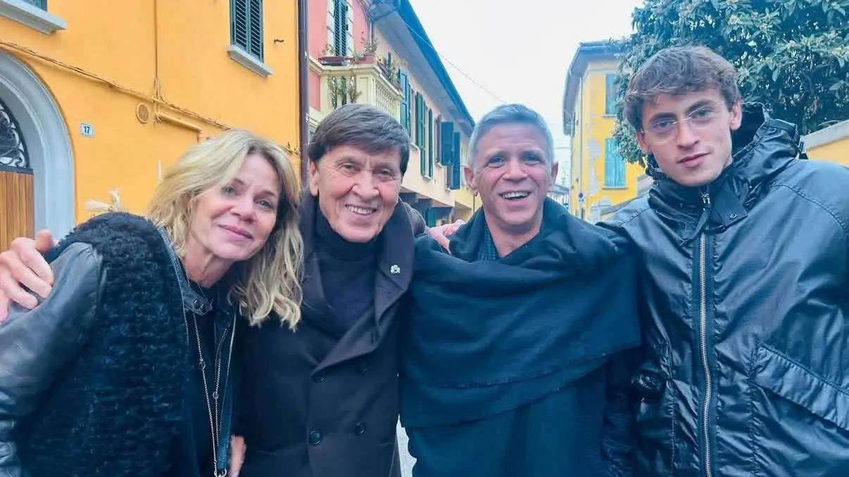 Marianna, Gianni, Marco e Pietro Morandi