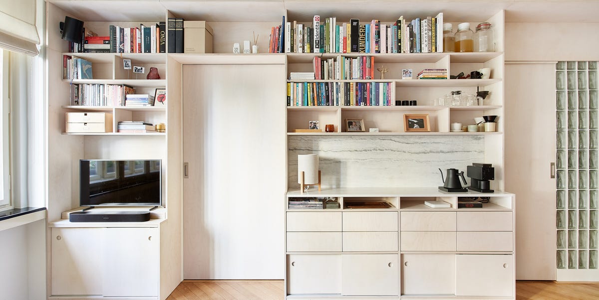 Una mini-casa di 49 mq dagli arredi architettonici