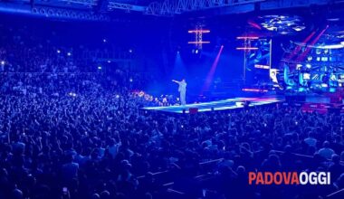 lo show del rapper milanese