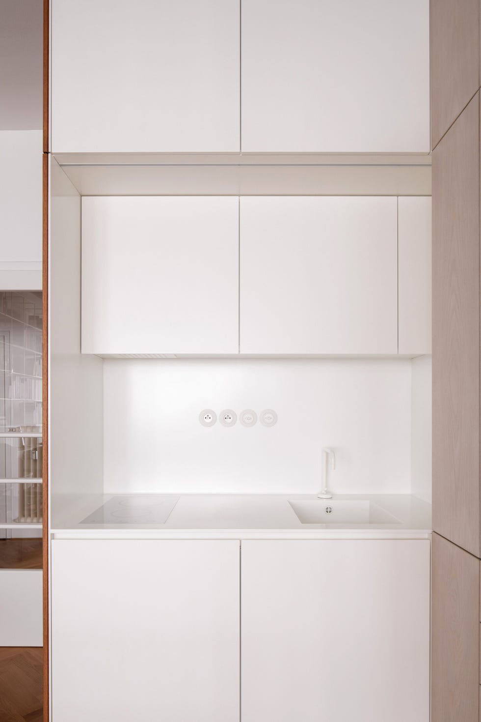 mini casa con cemento a vista