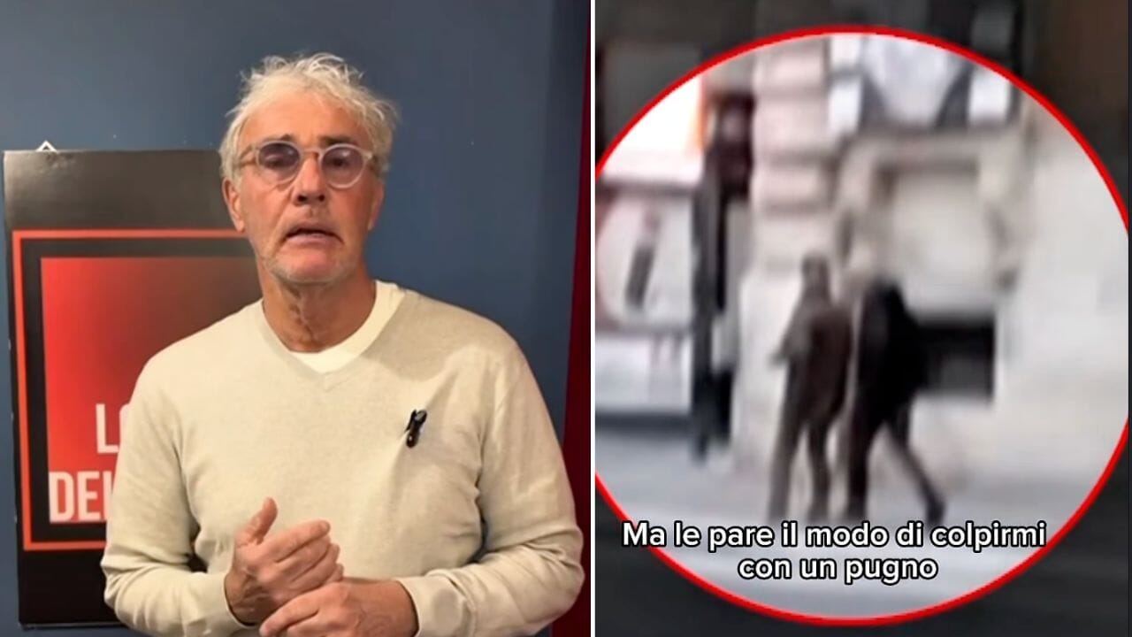 il giornalista torinese colpito da un pugno da un ex dei servizi segreti