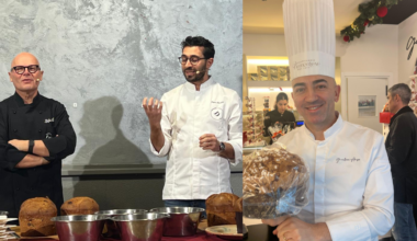 Panettoni a Cagliari: lievito madre e arte da Stefano Pibi, Piero Ditrizio e Gianluca Aresu