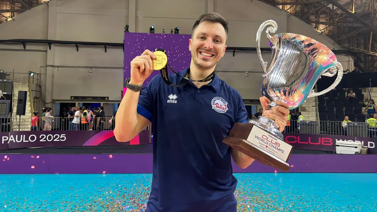 Mattia Cozzi sul tetto del Pianeta grazie al Mondiale per Club