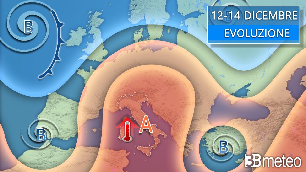 Meteo 12-14 dicembre