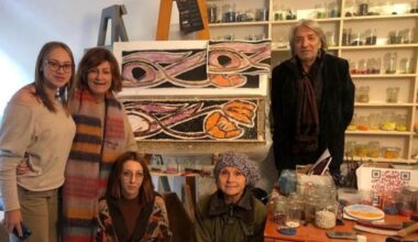 ecco il mosaico ravennate sulla sua tomba a Pittsburgh