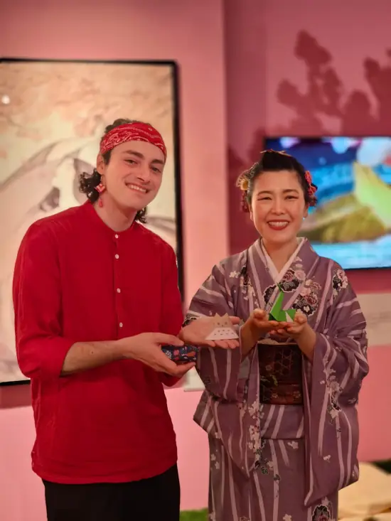 Laboratorio Origami a Tavola allo Spazio Varesina 204 di Milano