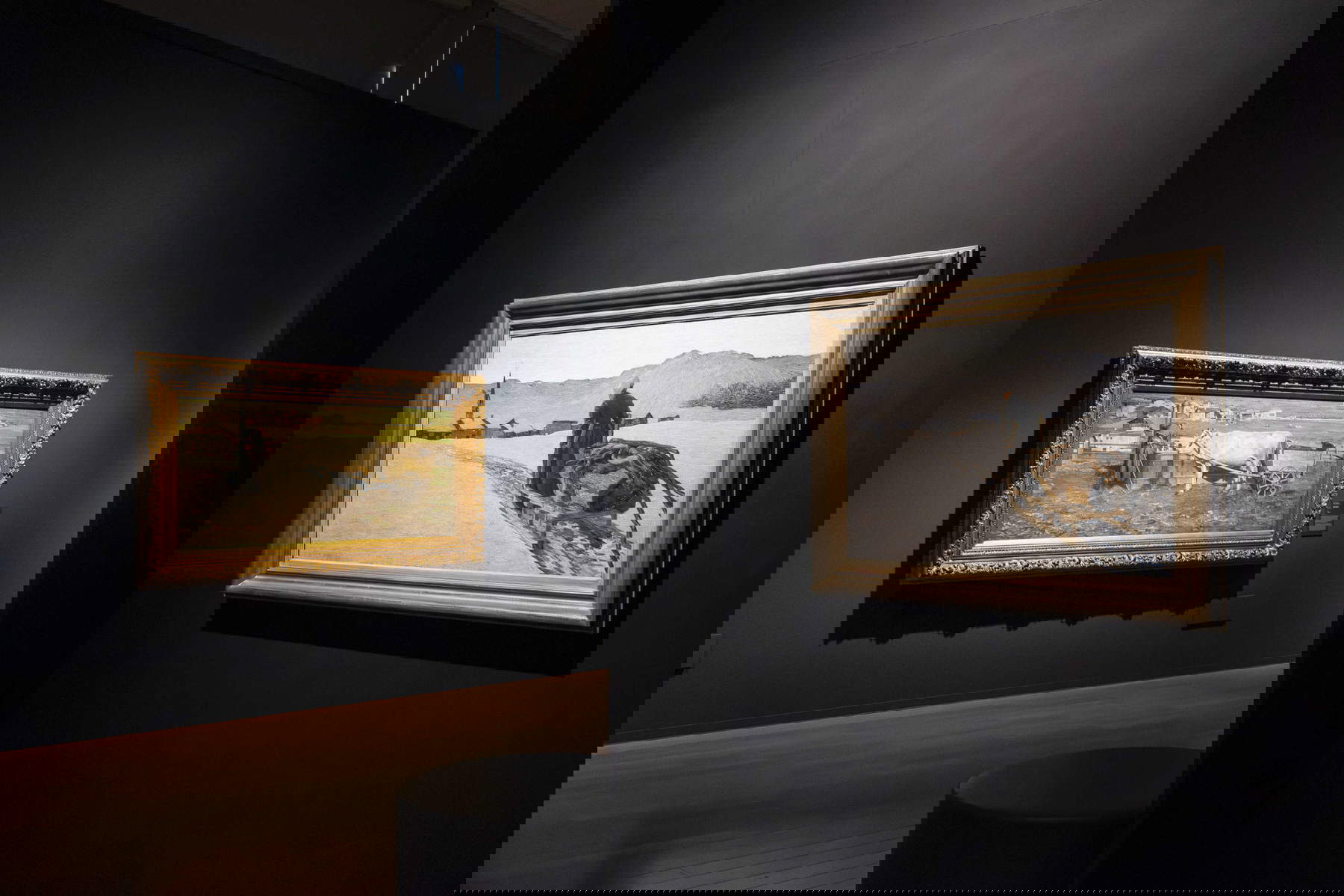 Allestimenti della mostra Giovanni Segantini