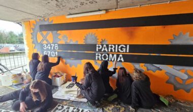 Due nuovi murales sul cavalcavia Pertini di Udine