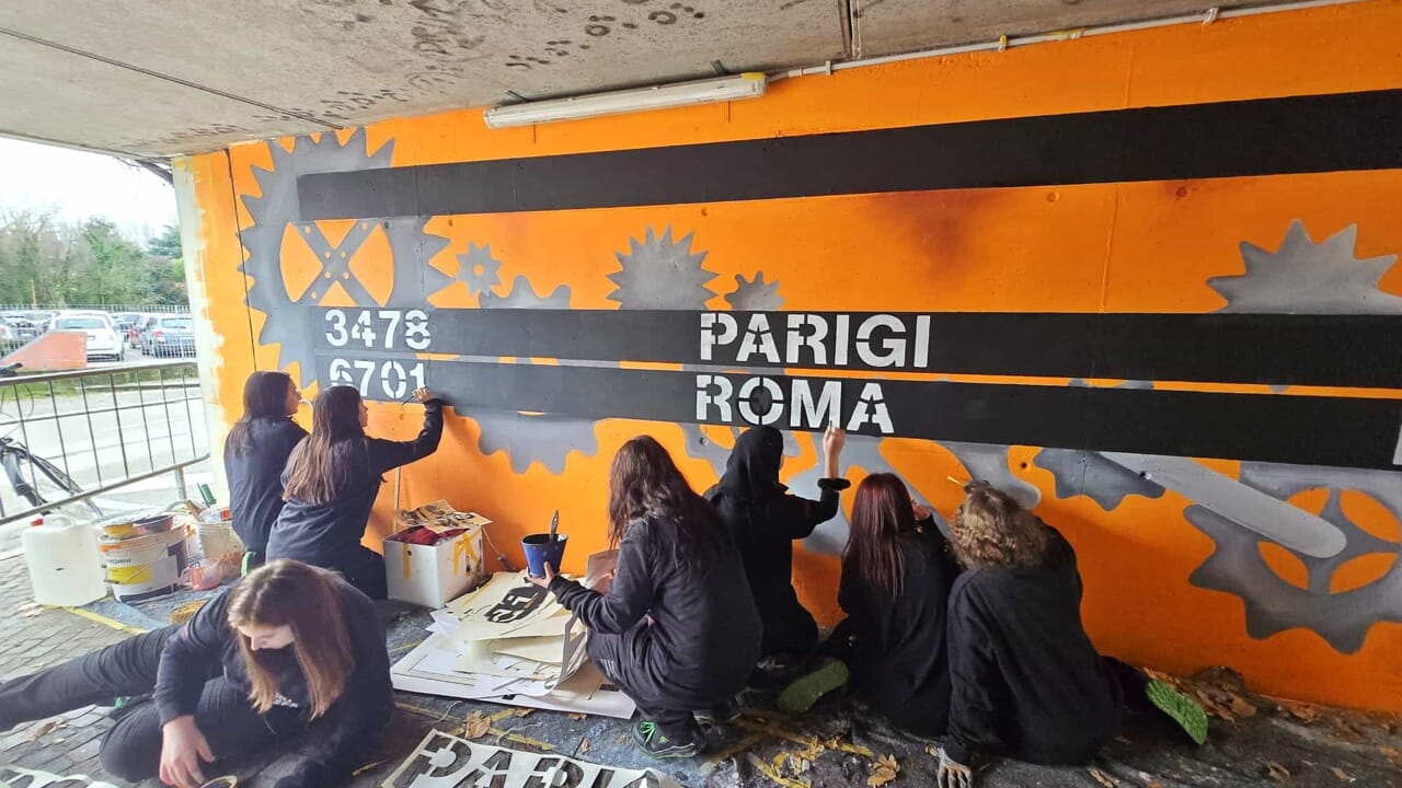 Due nuovi murales sul cavalcavia Pertini di Udine