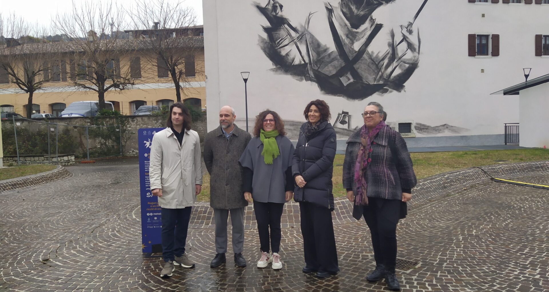 quando l’arte incontra la storia. Inaugurato il murale sul Colle Masotti