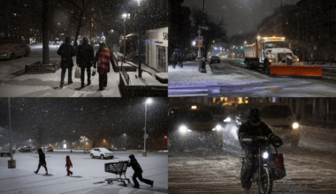 strade semideserte e voli cancellati. FOTO