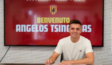 benevento tsingaras saluta arriva la risoluzione consensuale