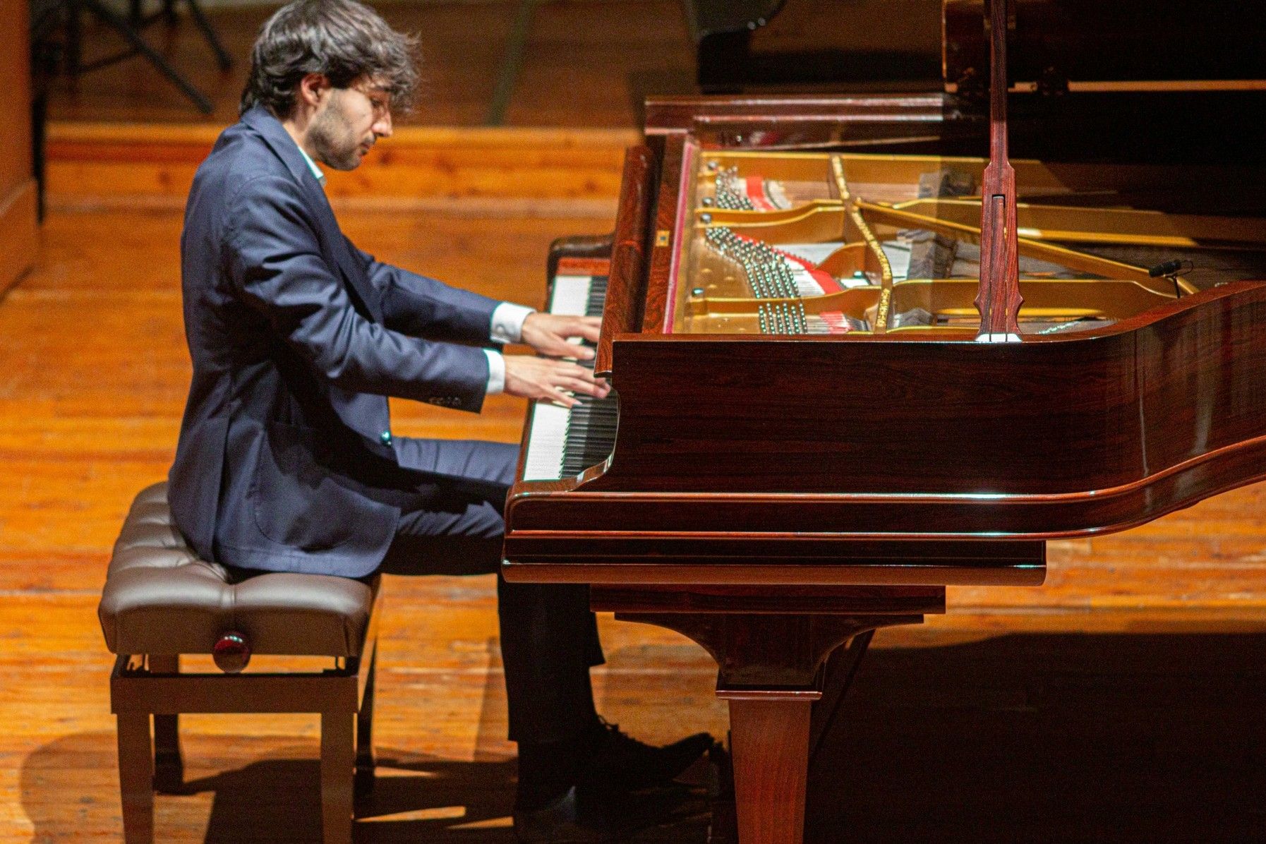 Il pianista Giorgio Lazzari