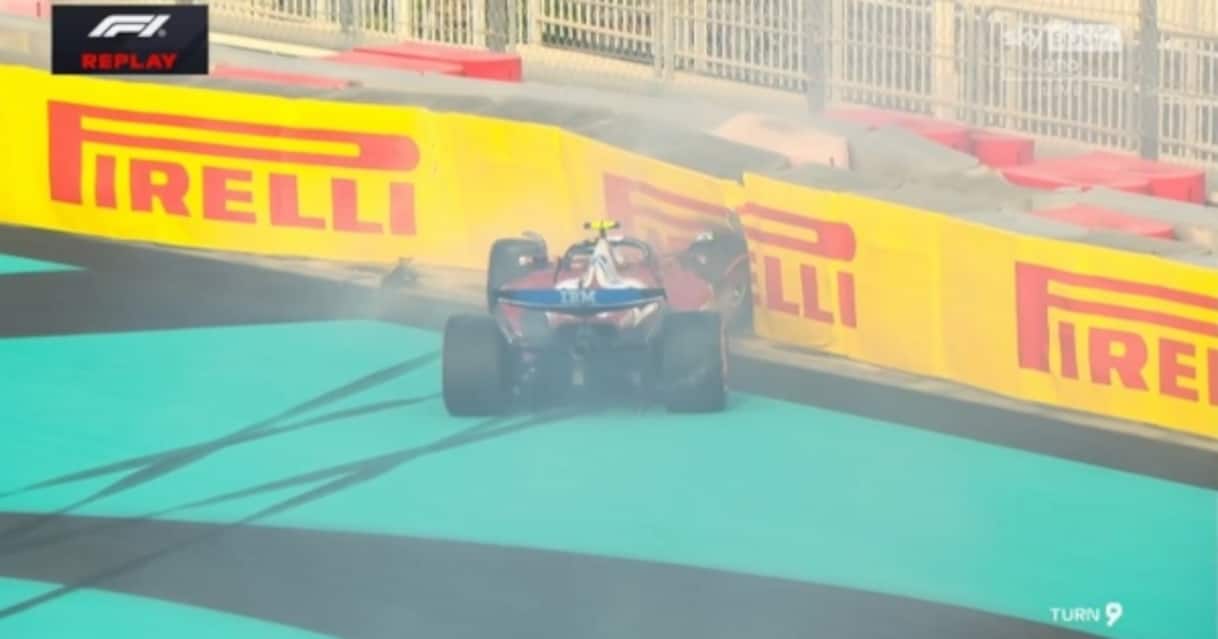 F1, incidente per Hamilton nelle prove libere al GP Abu Dhabi