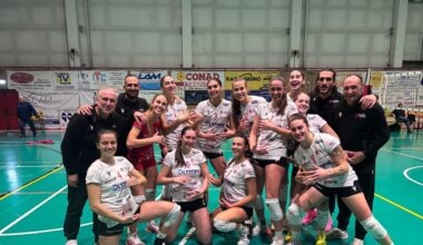 Volley, l’Olimpia Teodora sigla la decima vittoria di fila: battuta anche Osgb Campagnola