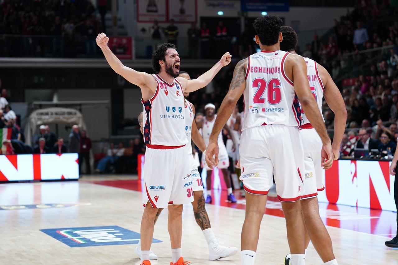 Tortona-Reggio Emilia, Vital-Caupain il duello più atteso