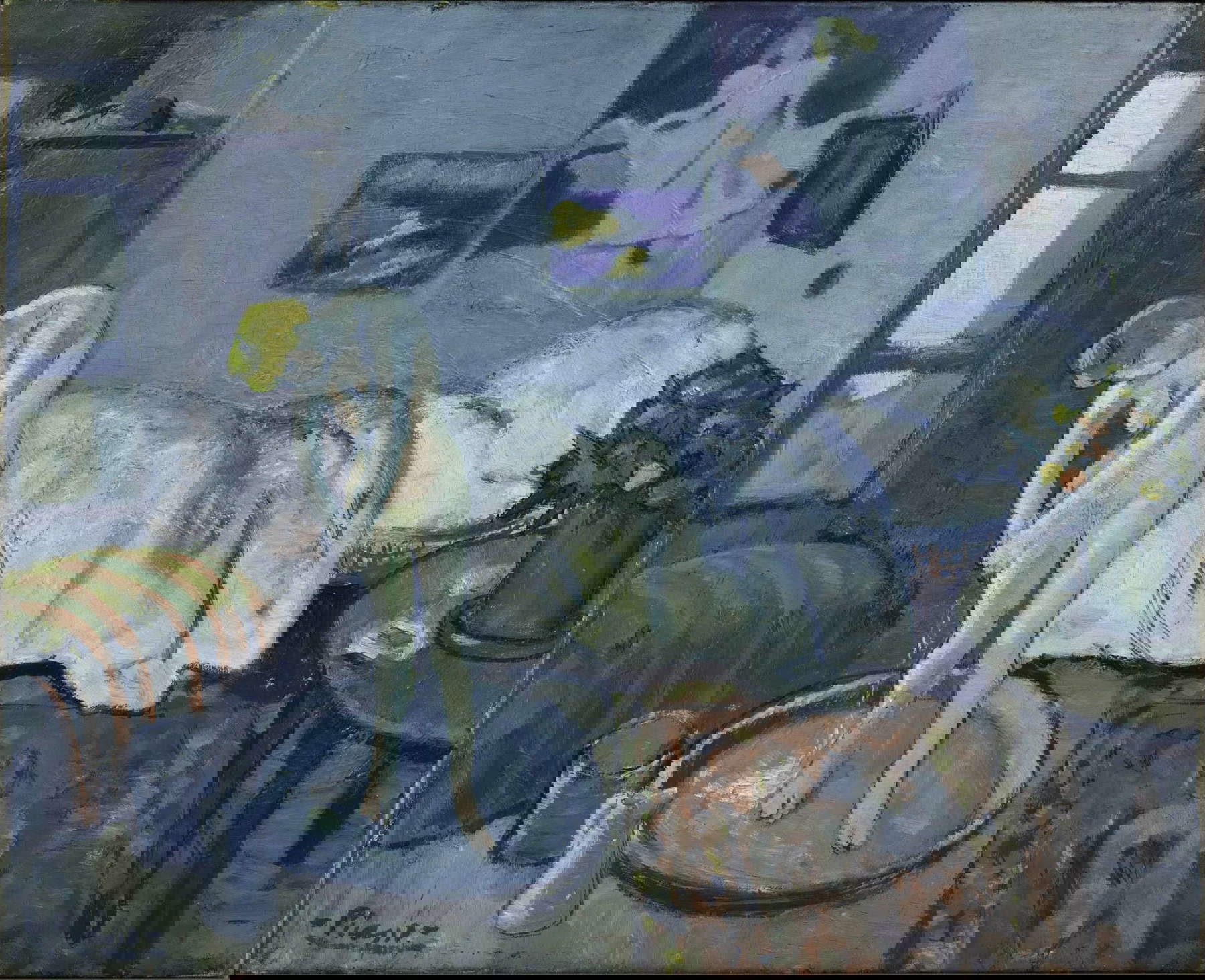 Pablo Picasso, La Chambre bleue (1901; olio su tela 50,48 × 61,59 cm; Washington, D.C., The Phillips Collection, acquistato nel 1927). Foto su concessione di The Phillips Collection, Washington, D.C. © Succession Picasso 2025