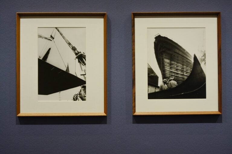 Paolo Di Paolo. Fotografie ritrovate, Palazzo Ducale, Genova, 2025. Cantieri navali, Genova, 1959