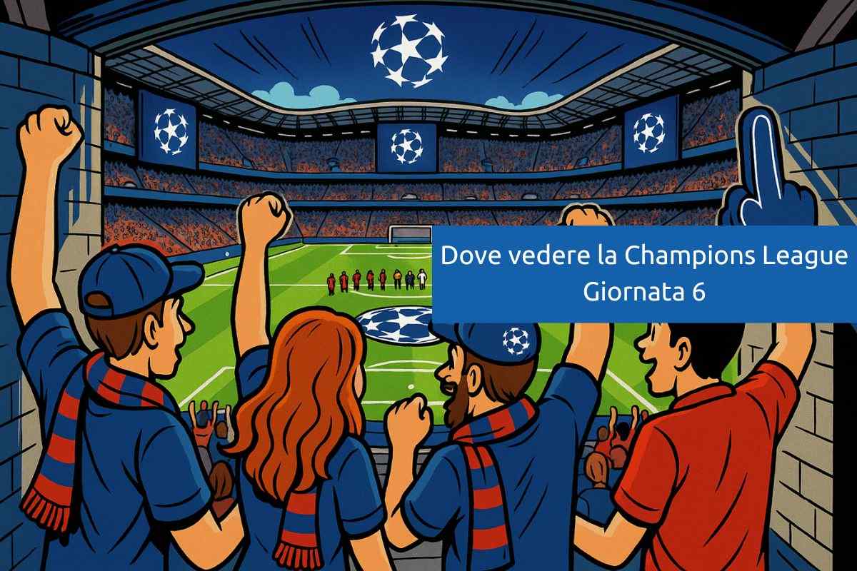 Partite di Champions League 9 e 10 dicembre 2025: dove vederle?