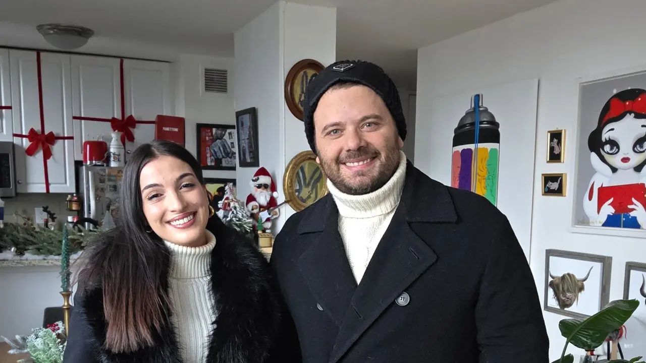 Piero Armenti e Martina Maceratesi in una delle foto pubblicate sui social