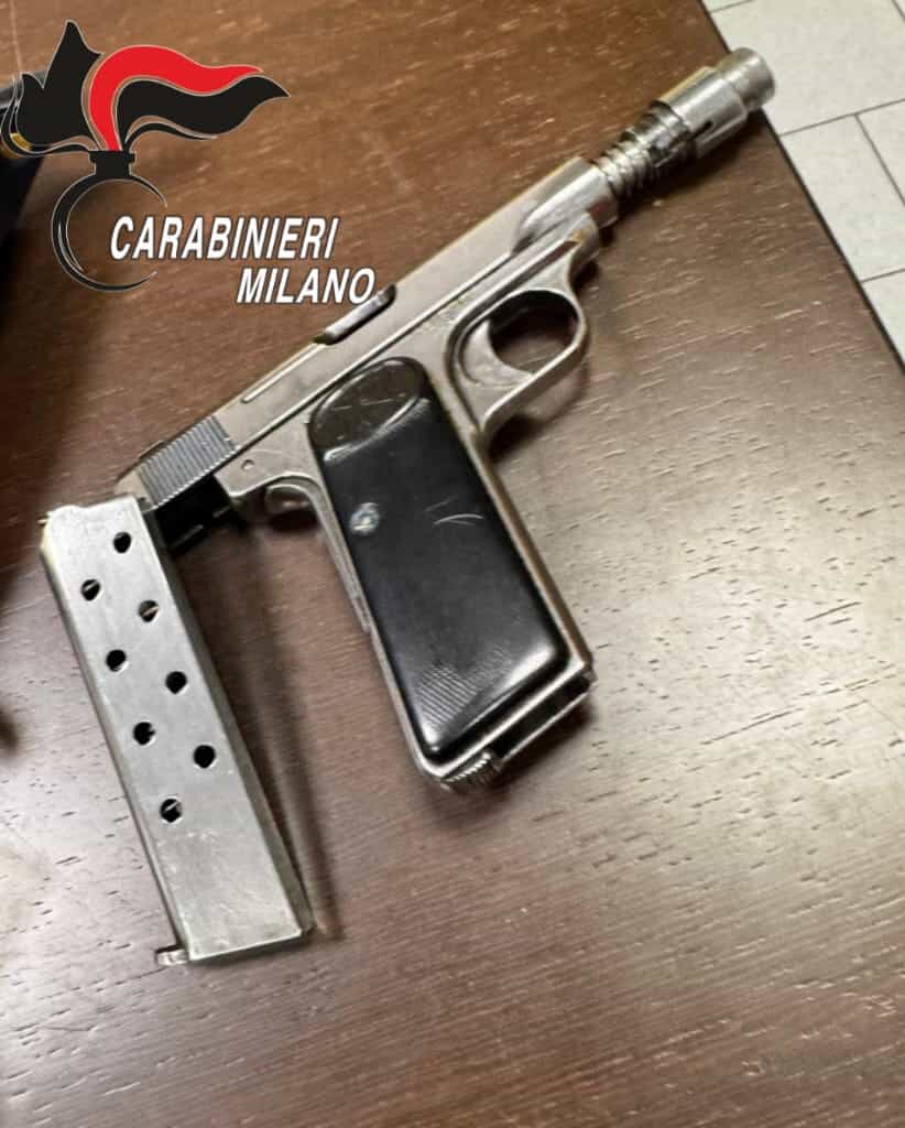 Pistola ritrovata dopo sparatoria in via Tocqueville Pistola ritrovata dopo sparatoria in via Tocqueville