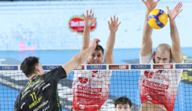 terzo stop consecutivo, sconfitta in casa della Lube