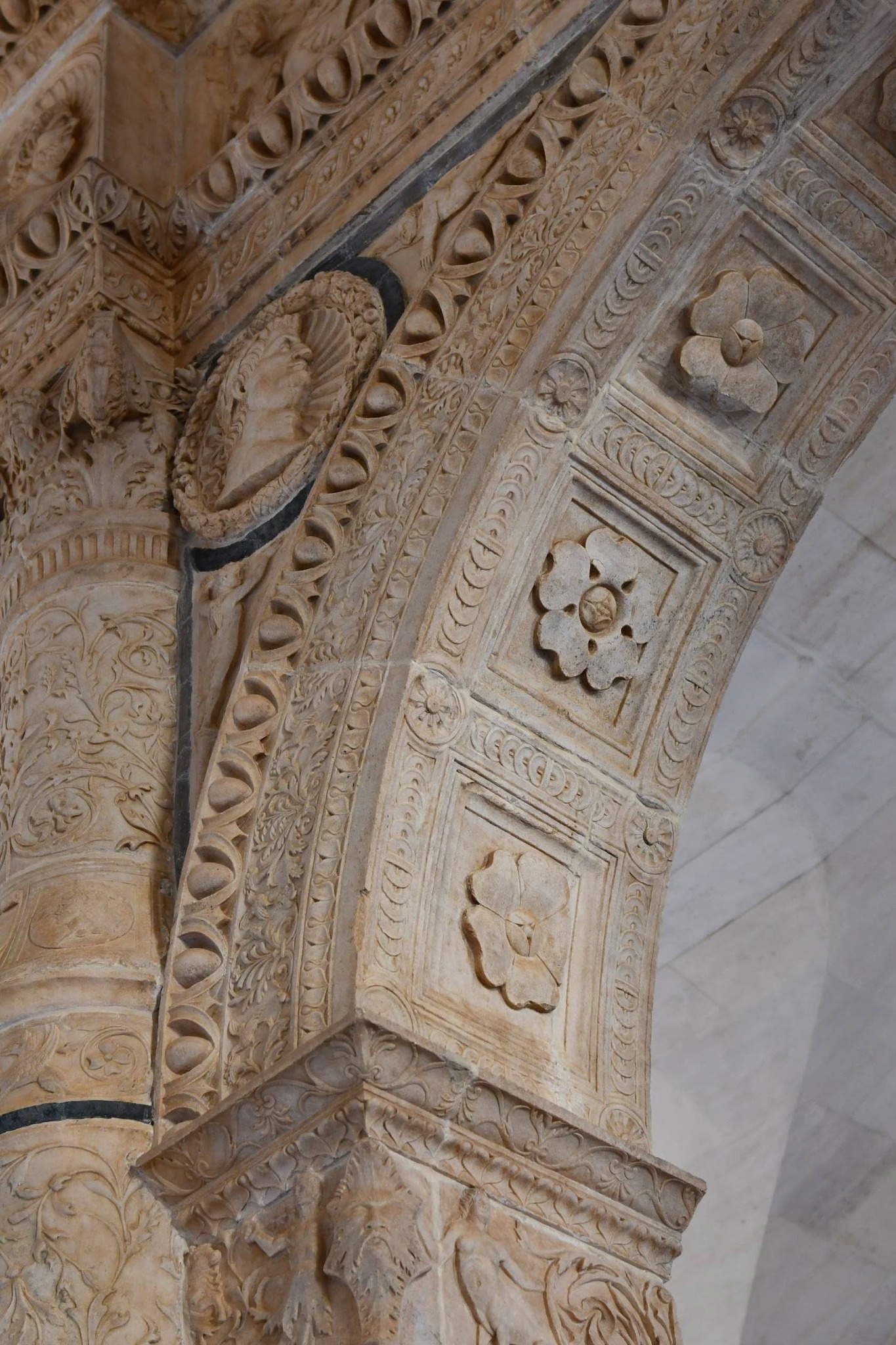 Il portale di Palazzo Stanga restaurato. Foto: Louvre / Nicolas Bousser