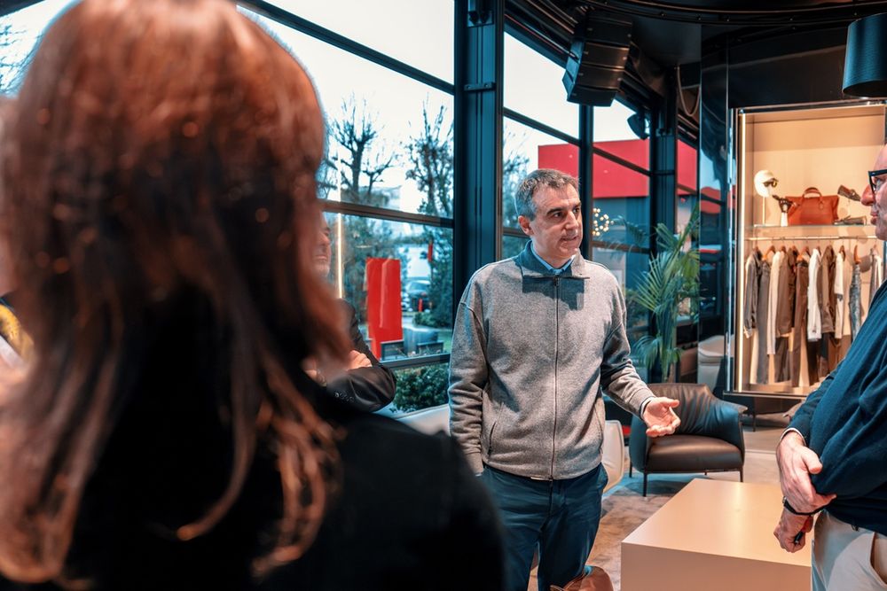 Pranzo di Natale Scuderia Ferrari, Enrico Gualtieri, direttore tecnico dei motoristi