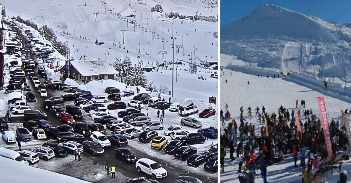 Neve record a Prato Nevoso e allora tutti salgono in quota: ingorghi sulle strade e parcheggi presi d'assalto, chiusa la provinciale per sicurezza