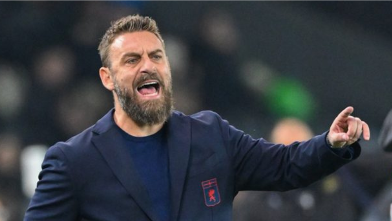 De Rossi alla prova dell'Olimpico: “A Roma il mio Genoa senza timore” - Primocanale.it