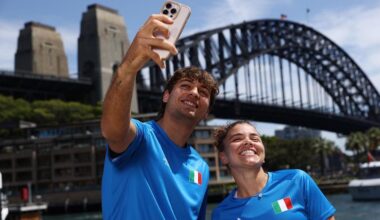 gli azzurri sono a Perth