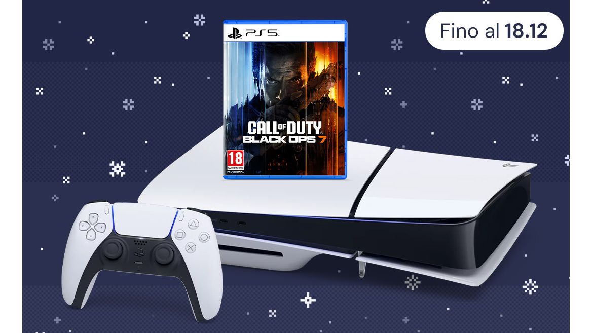 PS5 Slim e Call of Duty Black Ops 7 sono in bundle a prezzo scontato da Gamelife