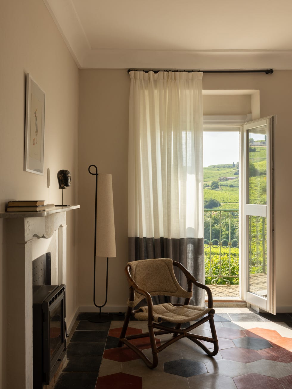 il restauro un po british di una villa nel monferrato