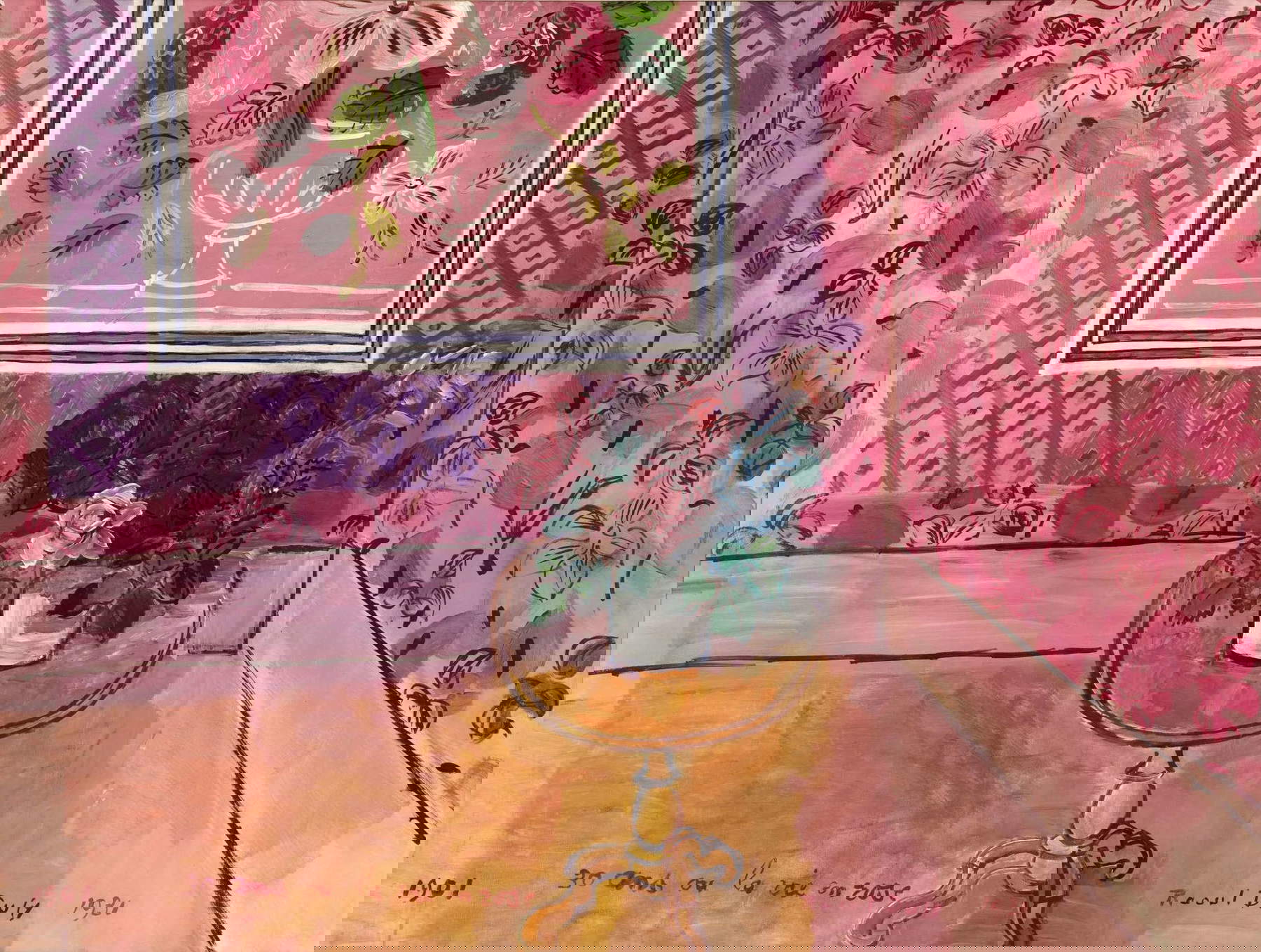 Raoul Dufy, 30 ans ou la Vie en rose (1931; olio su tela, 98 × 128 cm; Paris, Musée d'Art Moderne de la Ville de Paris, dono Mathilde Amos, 1955) © Paris Musées / Musée d'Art Moderne