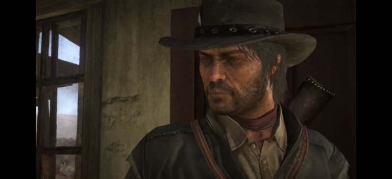 John Marston nella versione iPhone di Red Dead Redemption John Marston nella versione iPhone di Red Dead Redemption