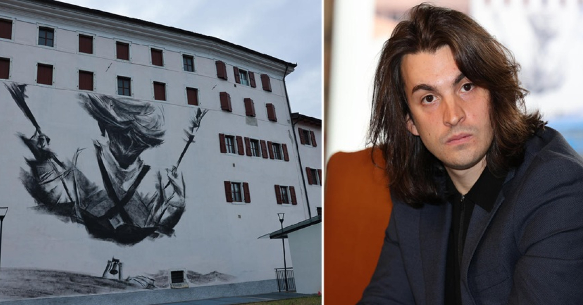 L’arte che unisce cielo e memoria: ecco la nuova opera dell'artista Andrea Fontanari (VIDEO)