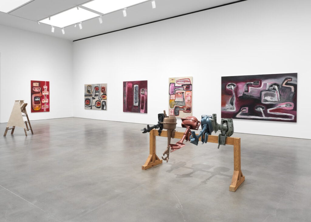 Richard Prince, Folk Songs, 2025, installation view a Gagosian, New York © Richard Prince. Photo Maris Hutchinson, courtesy Gagosian