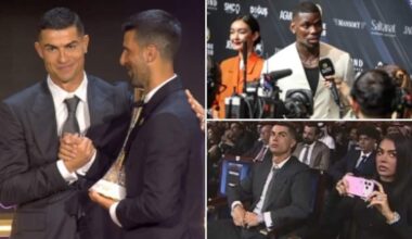Globe Soccer Awards 2025, le foto del red carpet a Dubai