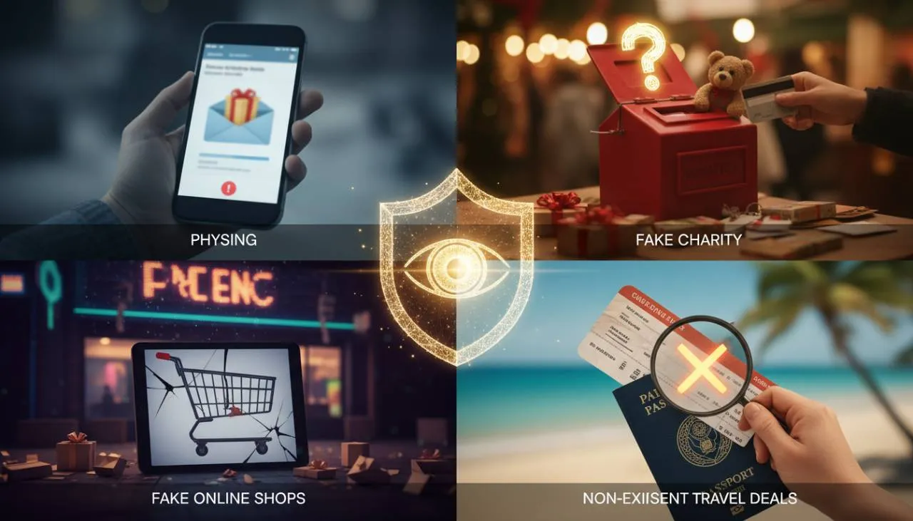 Come riconoscere le maxi truffe natalizie