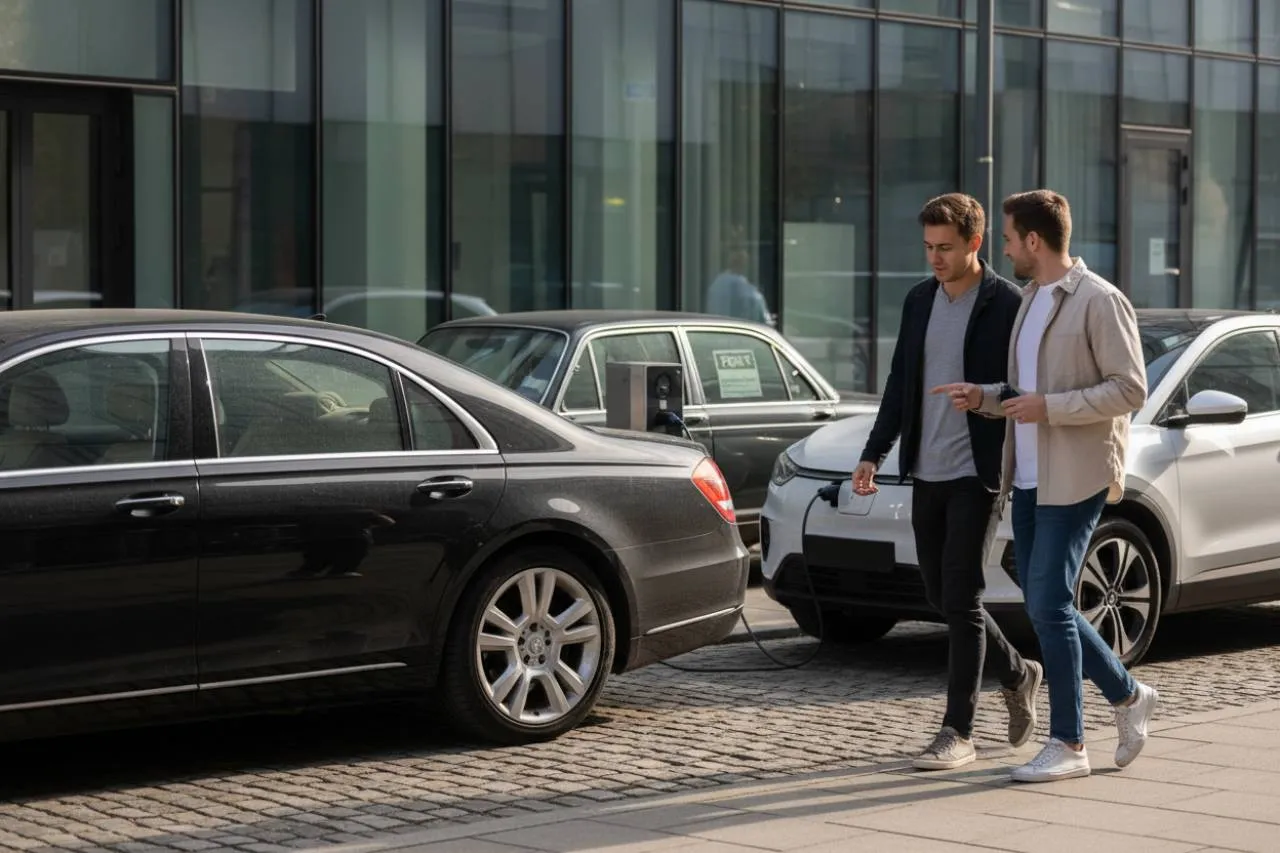 Berline di lusso e SUV elettrici di fascia alta: i primi campanelli d'allarme